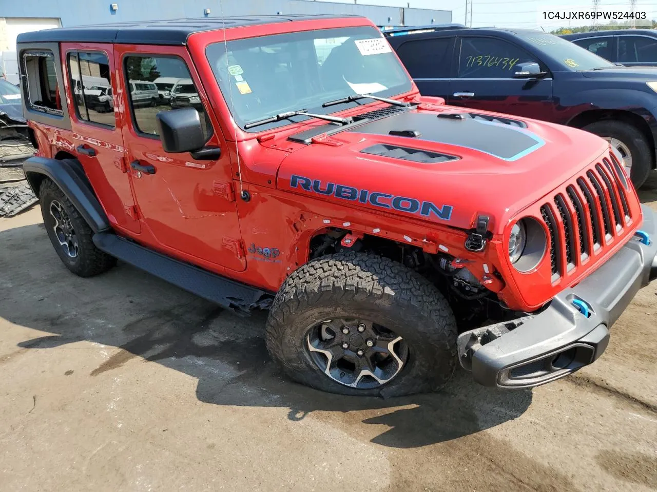 2023 Jeep Wrangler Rubicon 4Xe VIN: 1C4JJXR69PW524403 Lot: 70798854