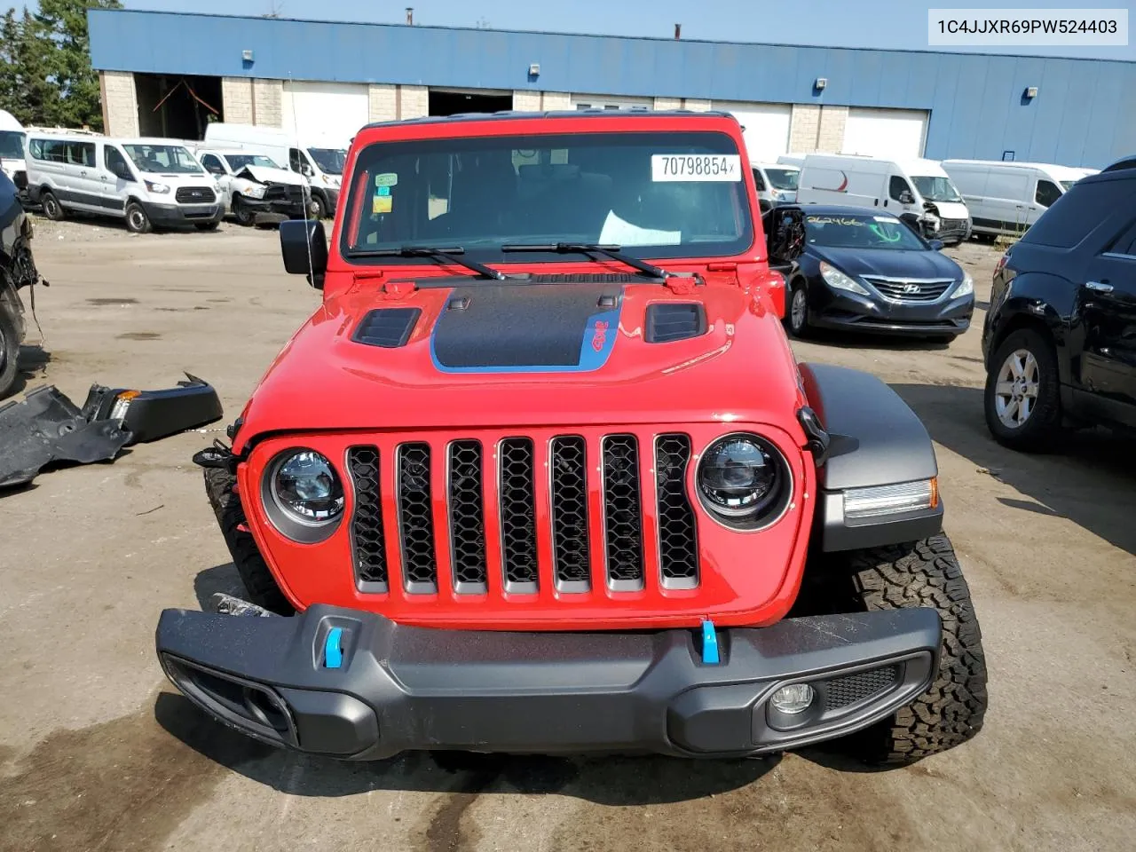 2023 Jeep Wrangler Rubicon 4Xe VIN: 1C4JJXR69PW524403 Lot: 70798854