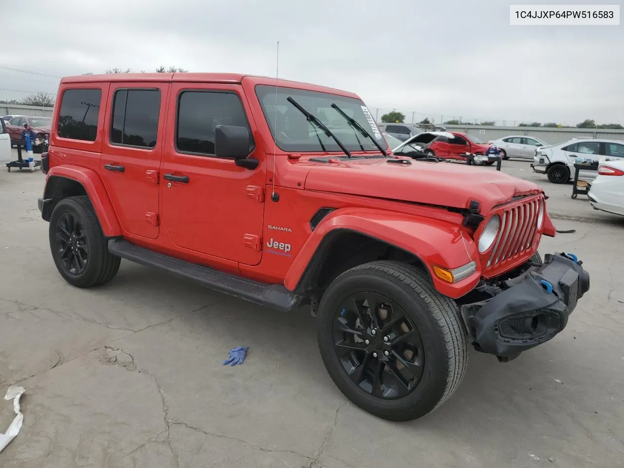 2023 Jeep Wrangler Sahara 4Xe VIN: 1C4JJXP64PW516583 Lot: 71731984