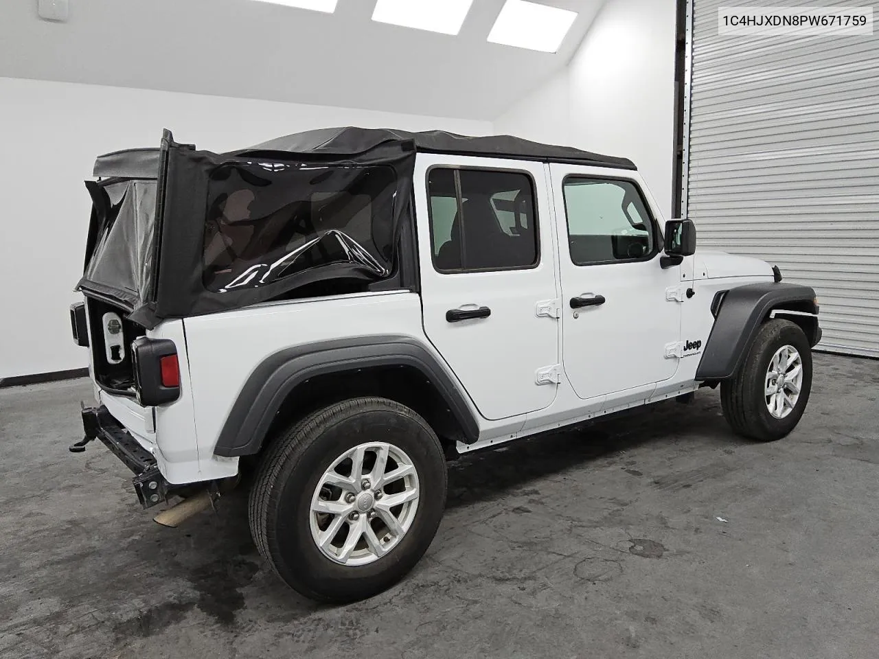 1C4HJXDN8PW671759 2023 Jeep Wrangler Sport