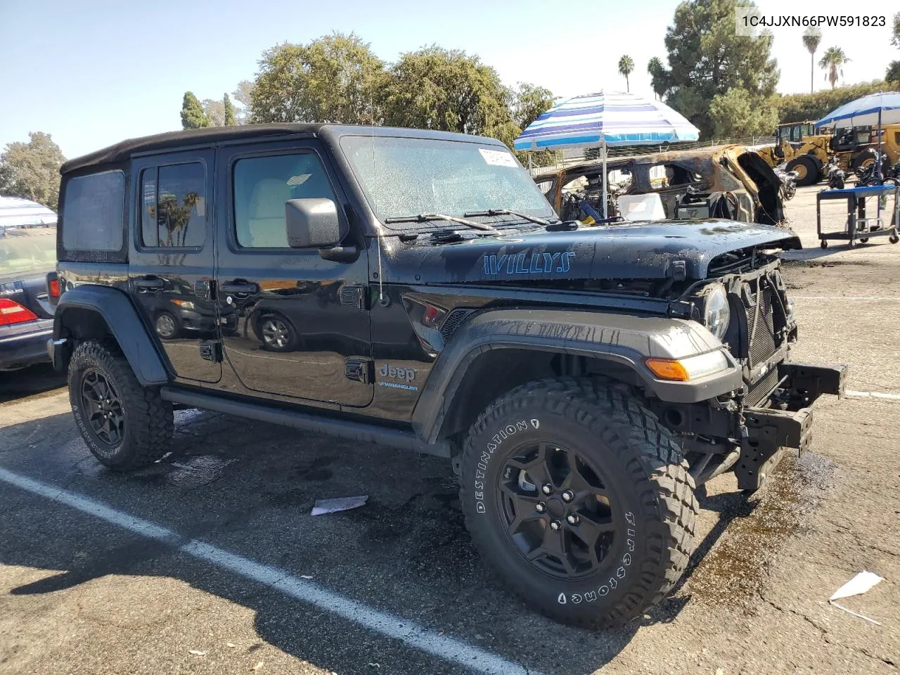 2023 Jeep Wrangler 4Xe VIN: 1C4JJXN66PW591823 Lot: 72341644