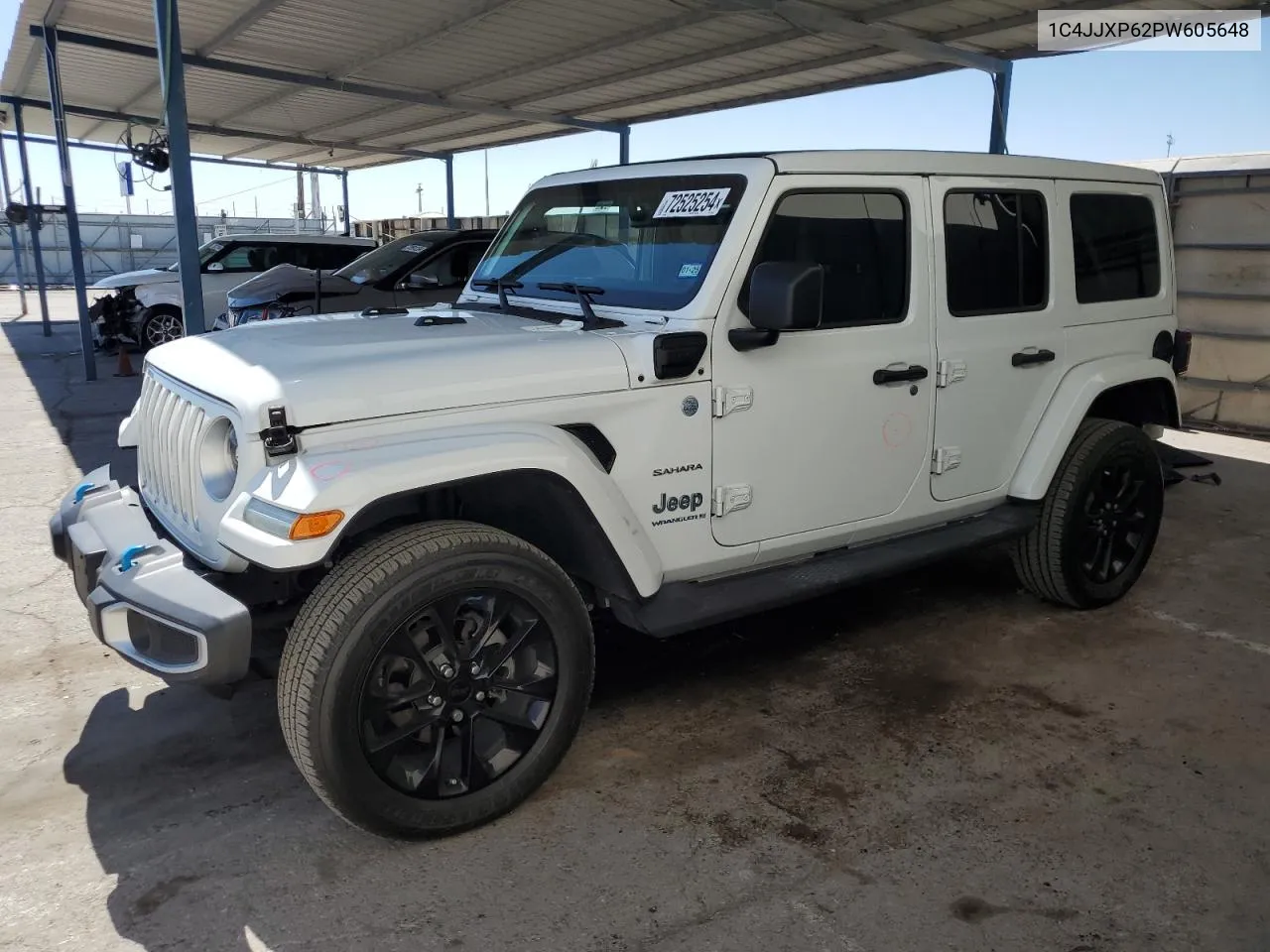 2023 Jeep Wrangler Sahara 4Xe VIN: 1C4JJXP62PW605648 Lot: 72525254