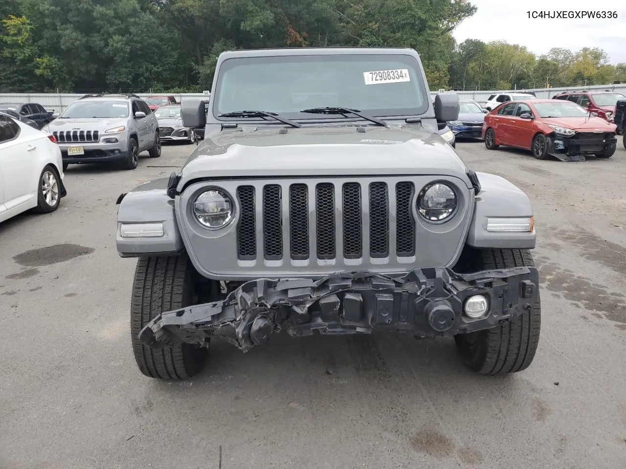 2023 Jeep Wrangler Sahara VIN: 1C4HJXEGXPW633661 Lot: 39616196