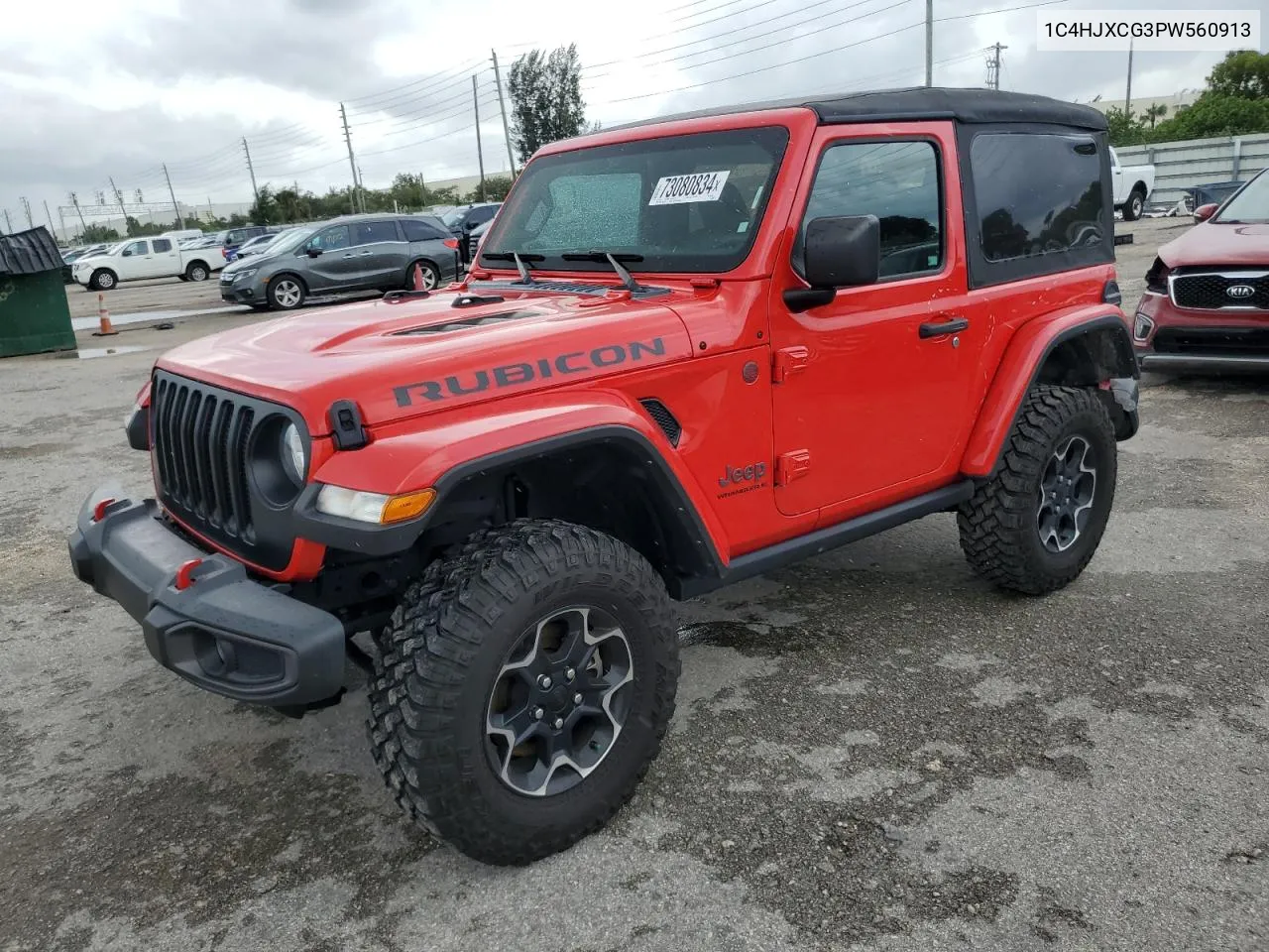 1C4HJXCG3PW560913 2023 Jeep Wrangler Rubicon