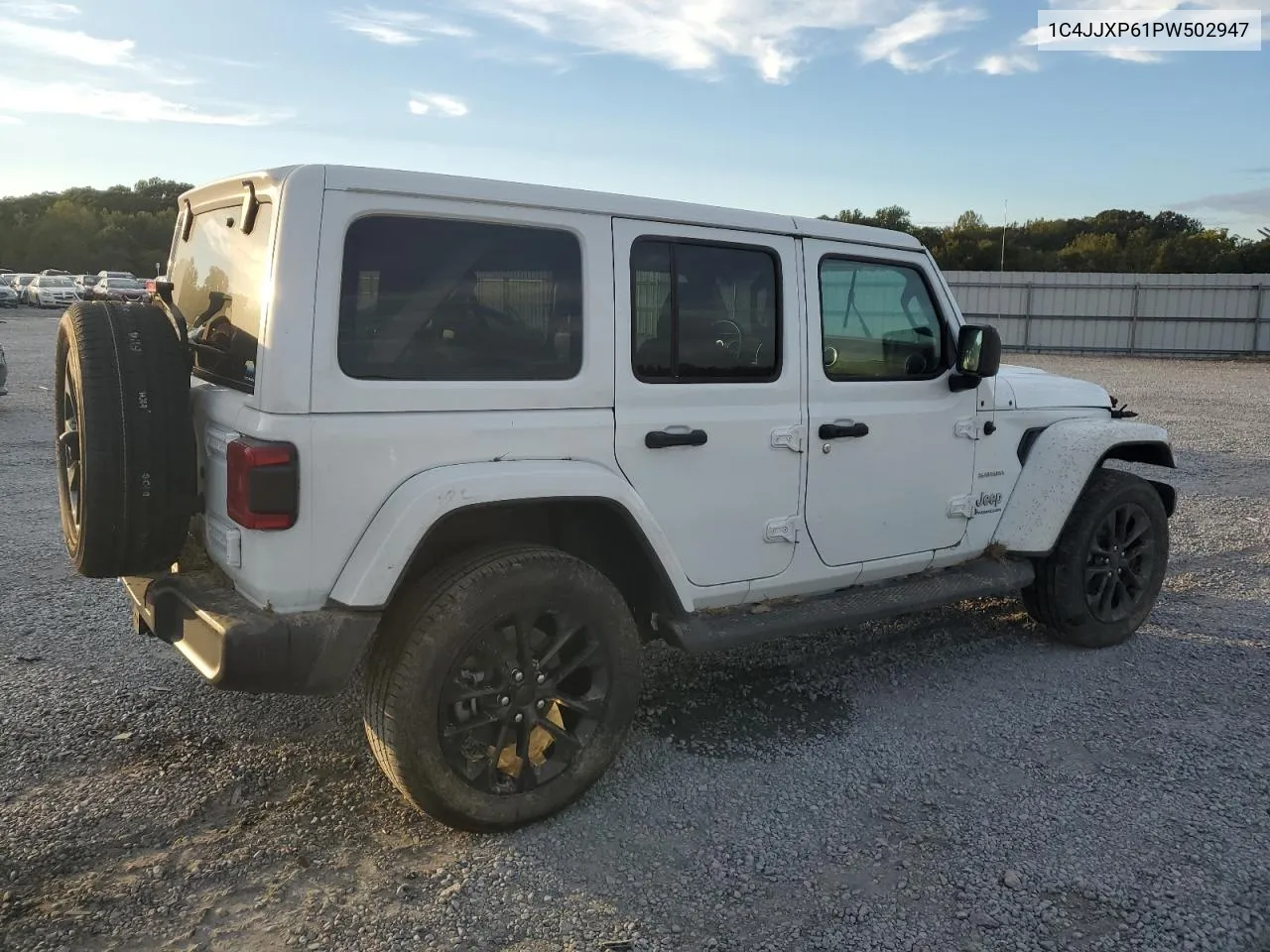 2023 Jeep Wrangler Sahara 4Xe VIN: 1C4JJXP61PW502947 Lot: 73961434