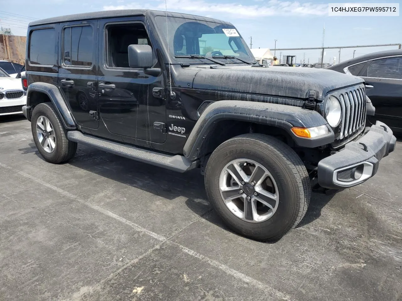 2023 Jeep Wrangler Sahara VIN: 1C4HJXEG7PW595712 Lot: 74384744