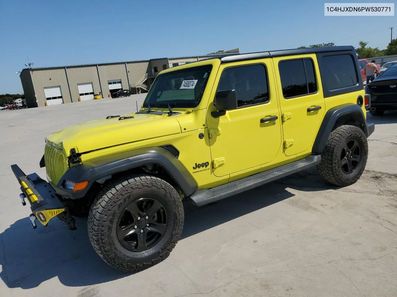 2023 Jeep Wrangler Sport VIN: 1C4HJXDN6PW530771 Lot: 74508374