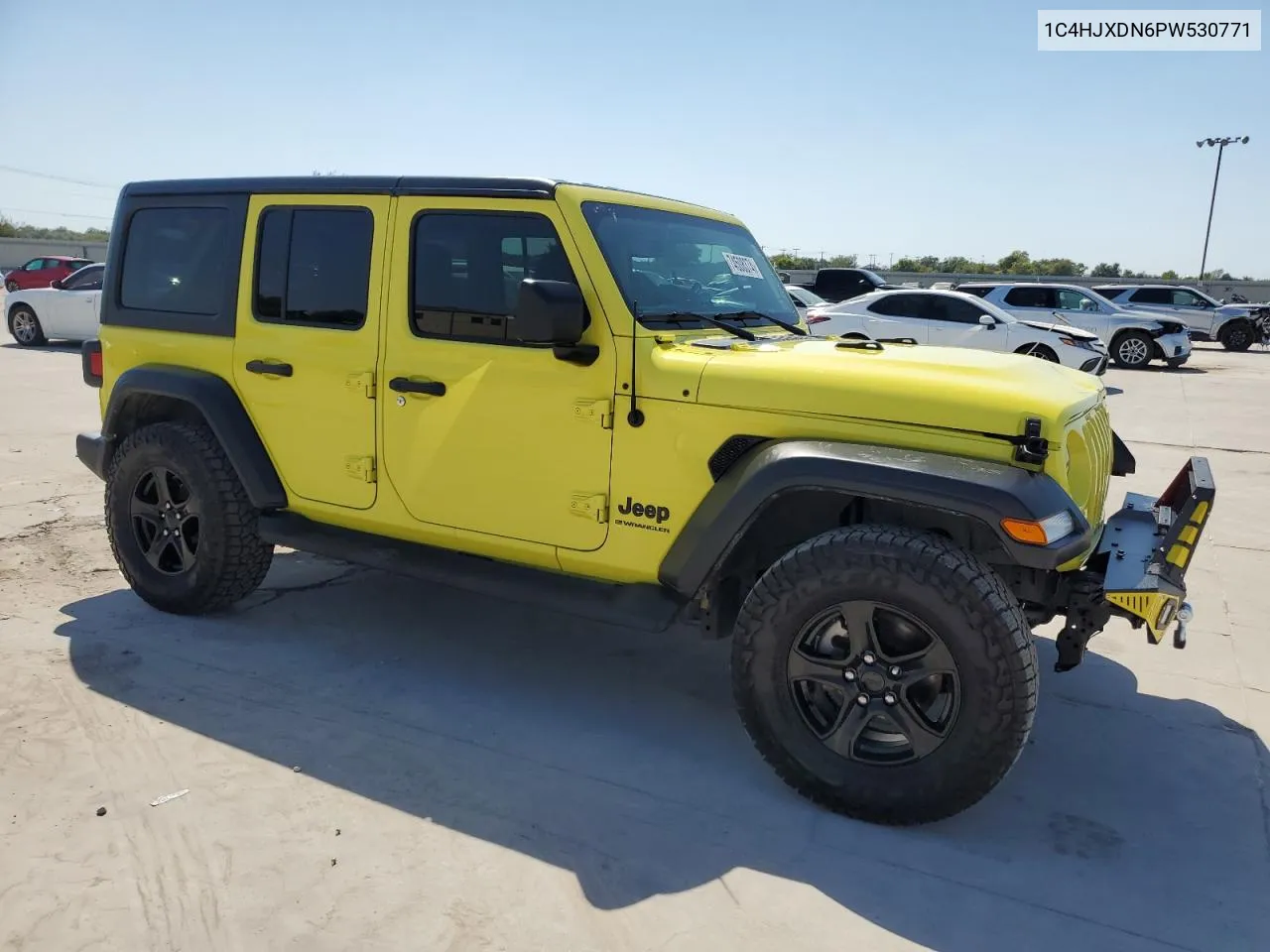 2023 Jeep Wrangler Sport VIN: 1C4HJXDN6PW530771 Lot: 74508374