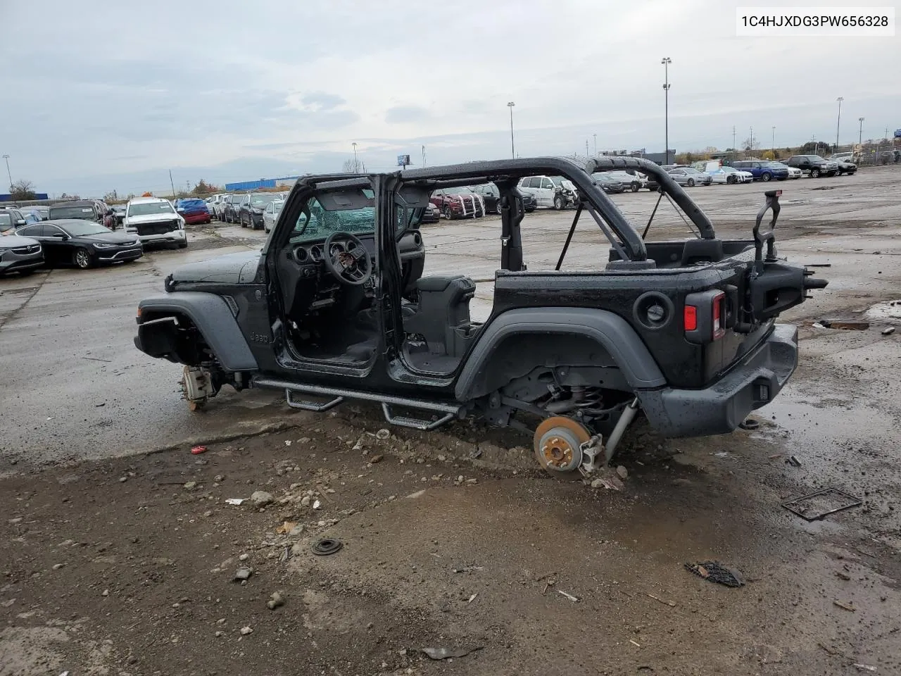 1C4HJXDG3PW656328 2023 Jeep Wrangler Sport