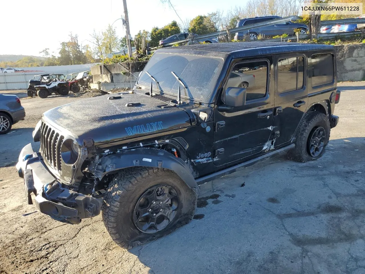 2023 Jeep Wrangler 4Xe VIN: 1C4JJXN66PW611228 Lot: 76018684