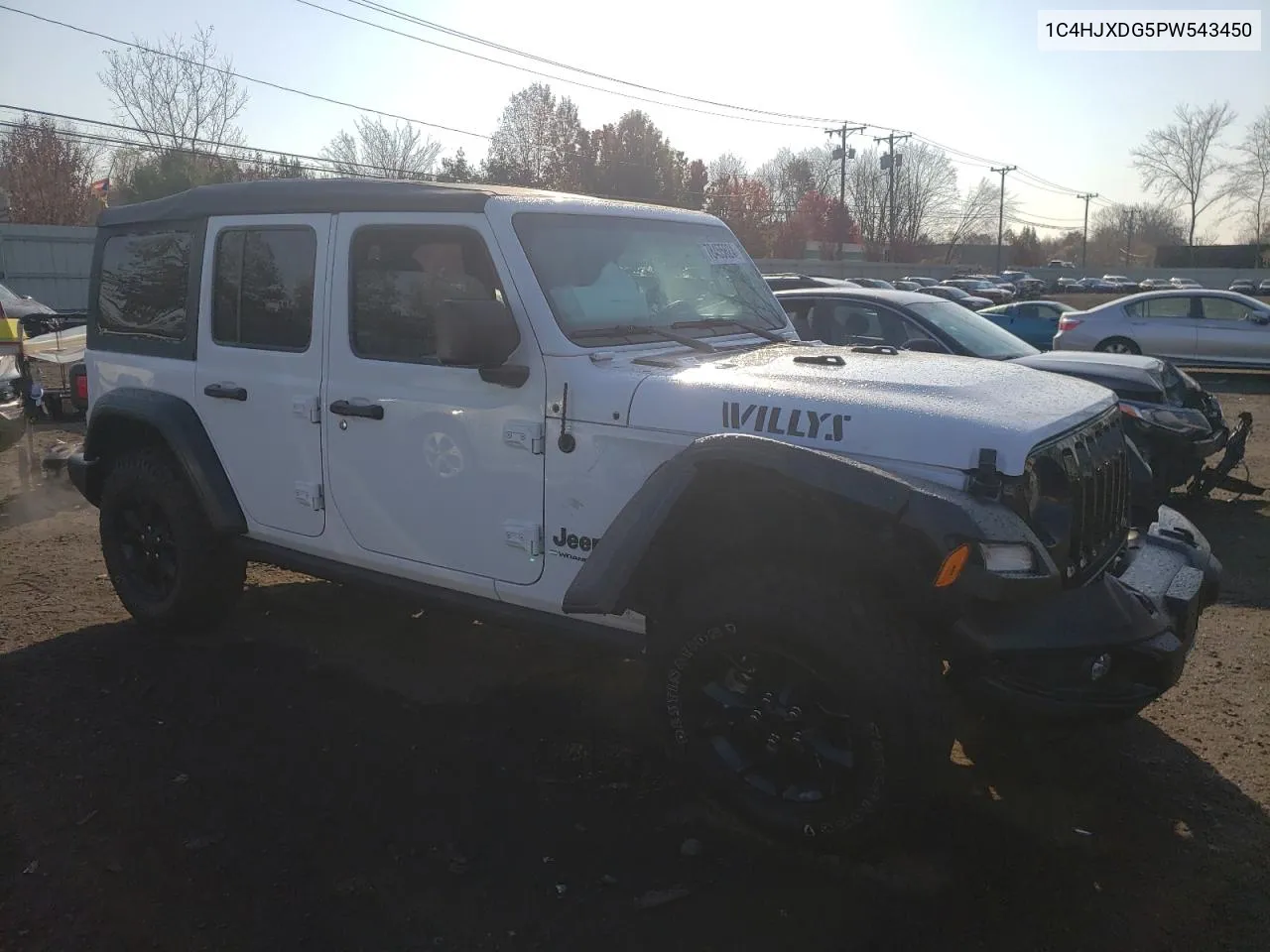 2023 Jeep Wrangler Sport VIN: 1C4HJXDG5PW543450 Lot: 78455624