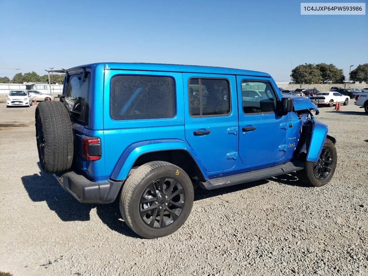 2023 Jeep Wrangler Sahara 4Xe VIN: 1C4JJXP64PW593986 Lot: 78941354