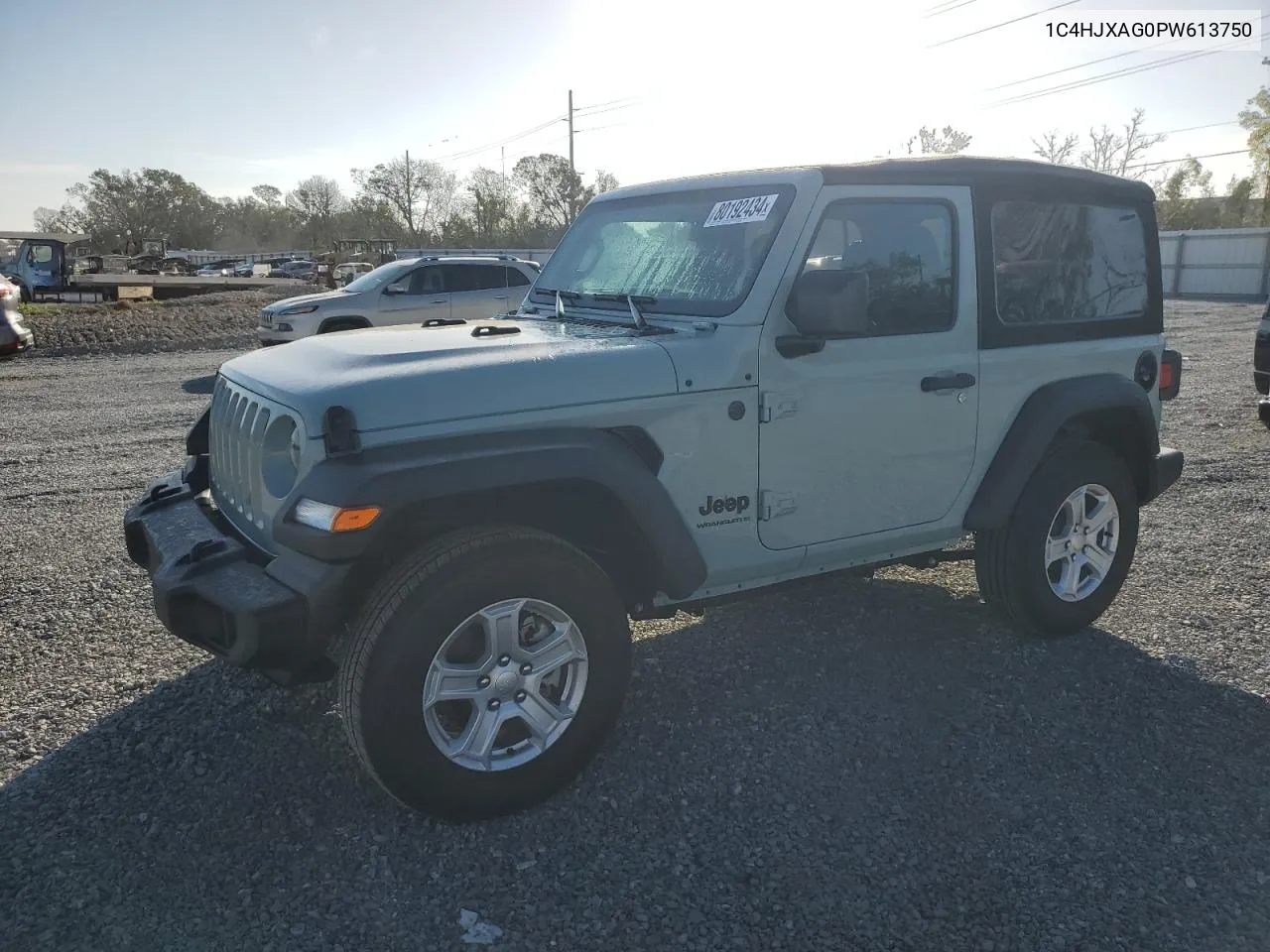 2023 Jeep Wrangler Sport VIN: 1C4HJXAG0PW613750 Lot: 80192434