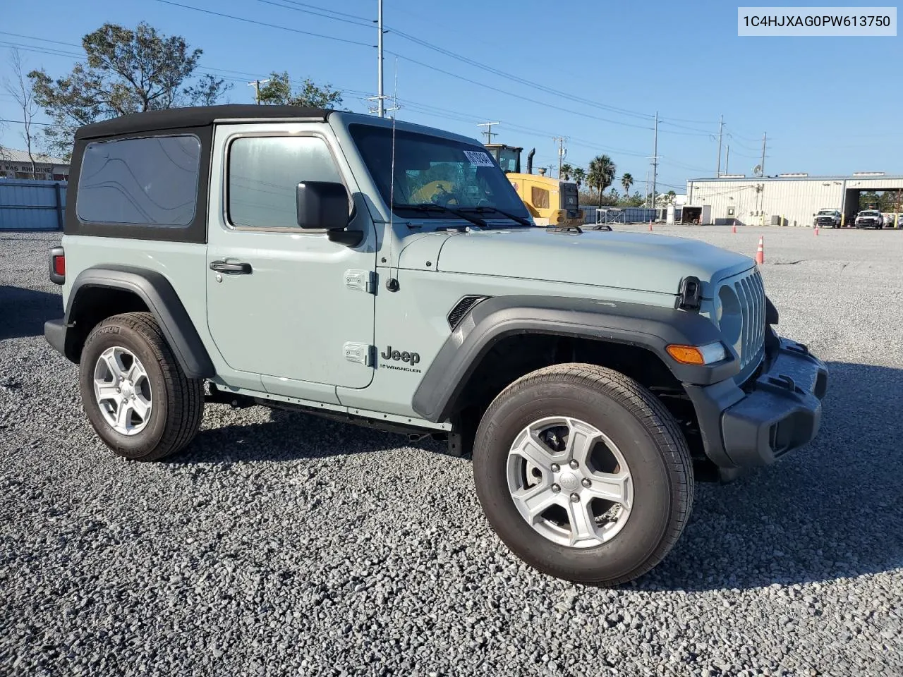 2023 Jeep Wrangler Sport VIN: 1C4HJXAG0PW613750 Lot: 80192434