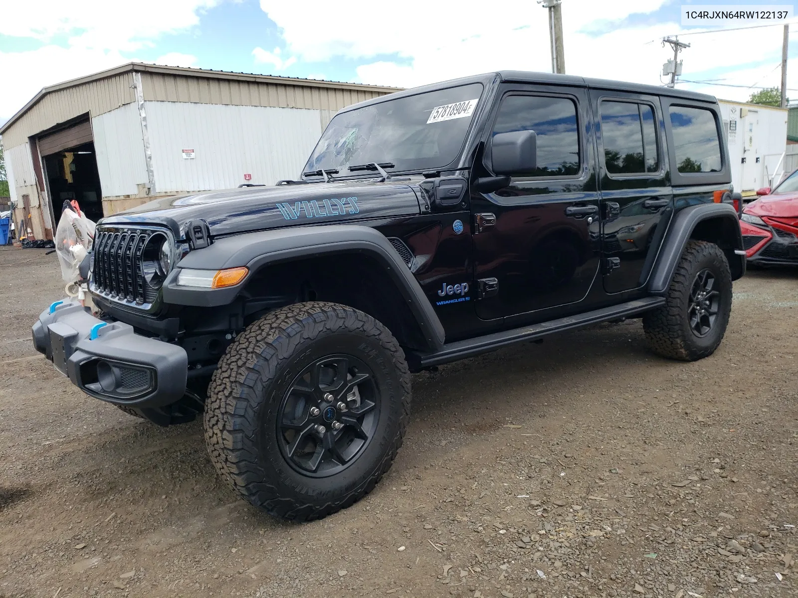 2024 Jeep Wrangler 4Xe VIN: 1C4RJXN64RW122137 Lot: 57818904