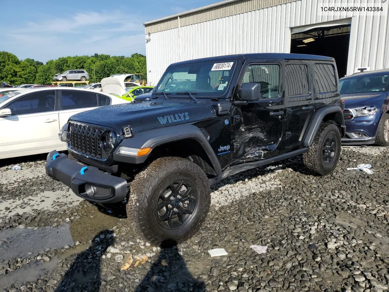 2024 Jeep Wrangler 4Xe VIN: 1C4RJXN65RW143384 Lot: 60039174