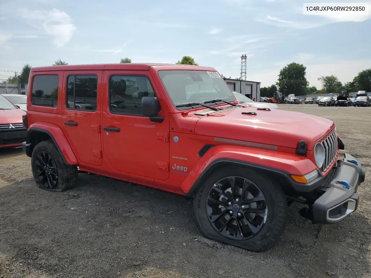 2024 Jeep Wrangler Sahara 4Xe VIN: 1C4RJXP60RW292850 Lot: 62245484