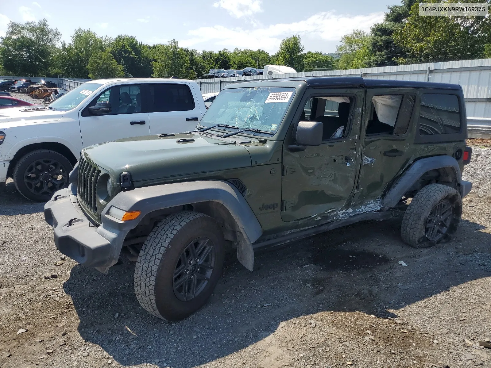 2024 Jeep Wrangler Sport VIN: 1C4PJXKN9RW169375 Lot: 63098364