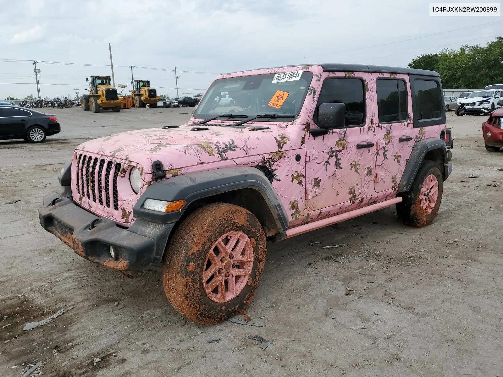 2024 Jeep Wrangler Sport VIN: 1C4PJXKN2RW200899 Lot: 66331684