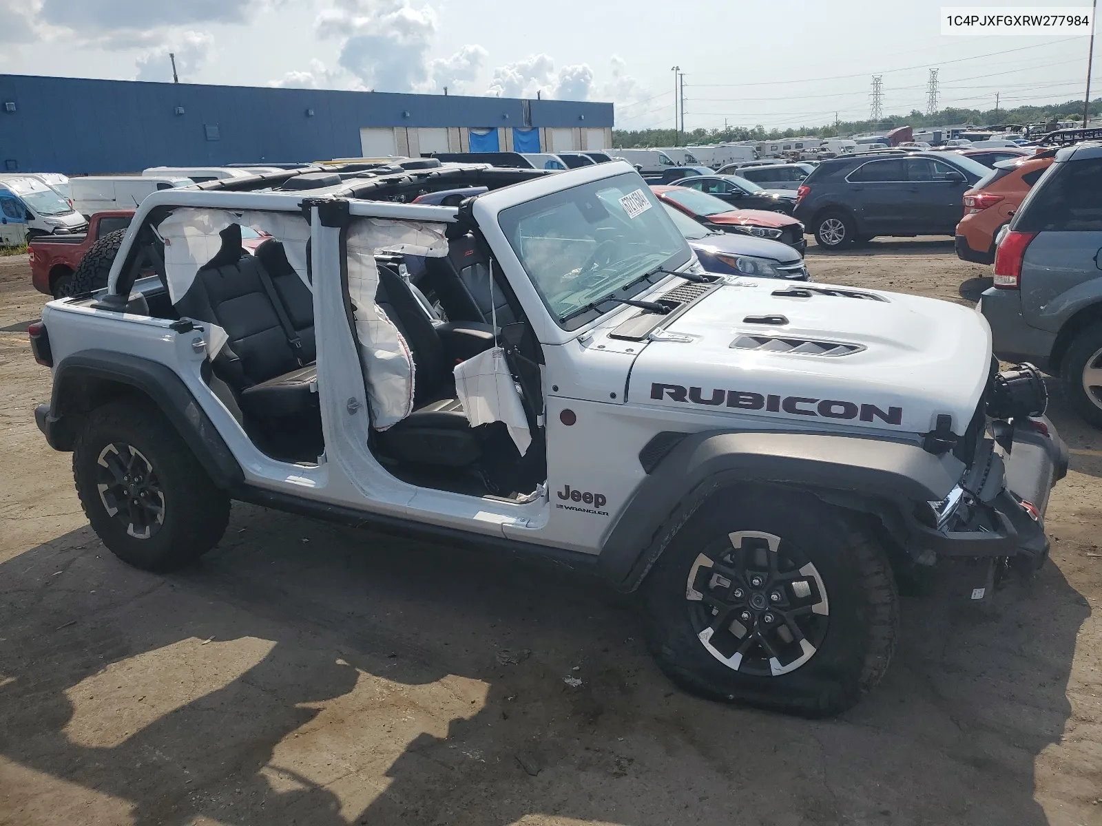 2024 Jeep Wrangler Rubicon VIN: 1C4PJXFGXRW277984 Lot: 67211584