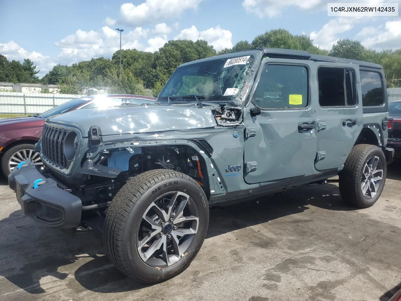 2024 Jeep Wrangler 4Xe VIN: 1C4RJXN62RW142435 Lot: 68280514