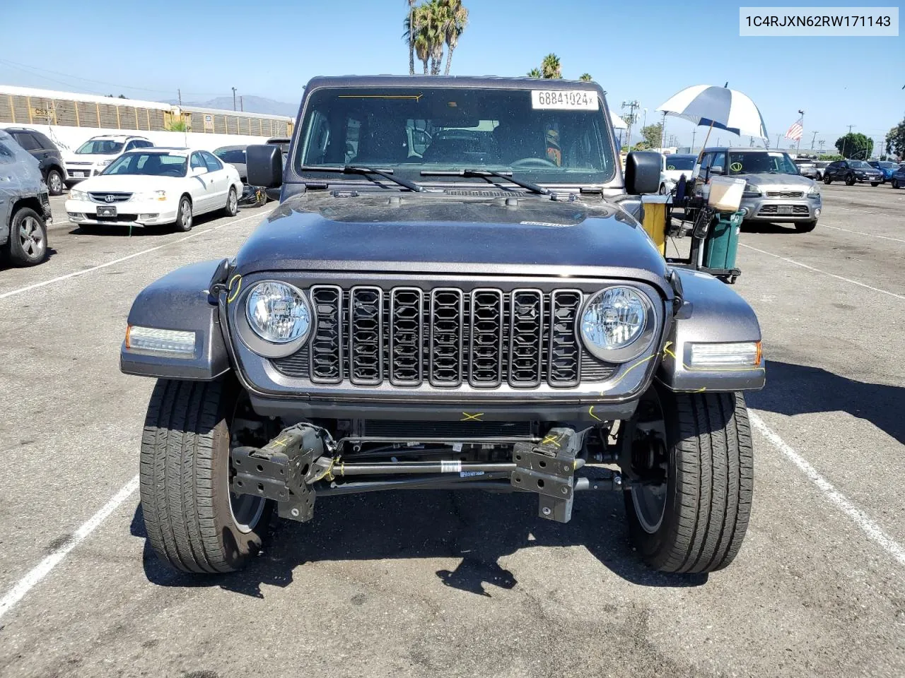 2024 Jeep Wrangler 4Xe VIN: 1C4RJXN62RW171143 Lot: 68841024