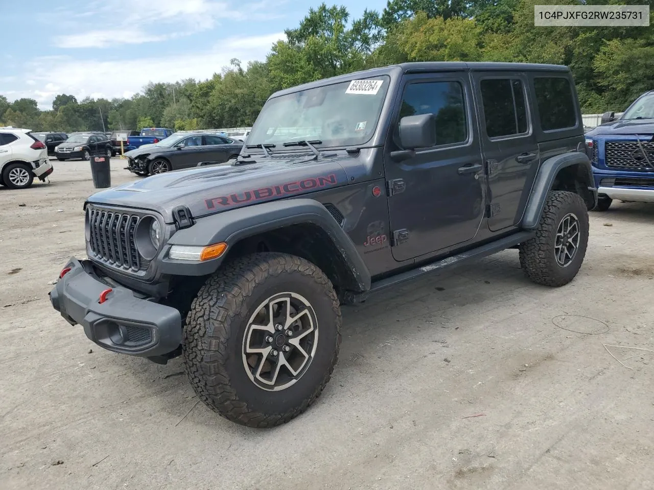 2024 Jeep Wrangler Rubicon VIN: 1C4PJXFG2RW235731 Lot: 69303264