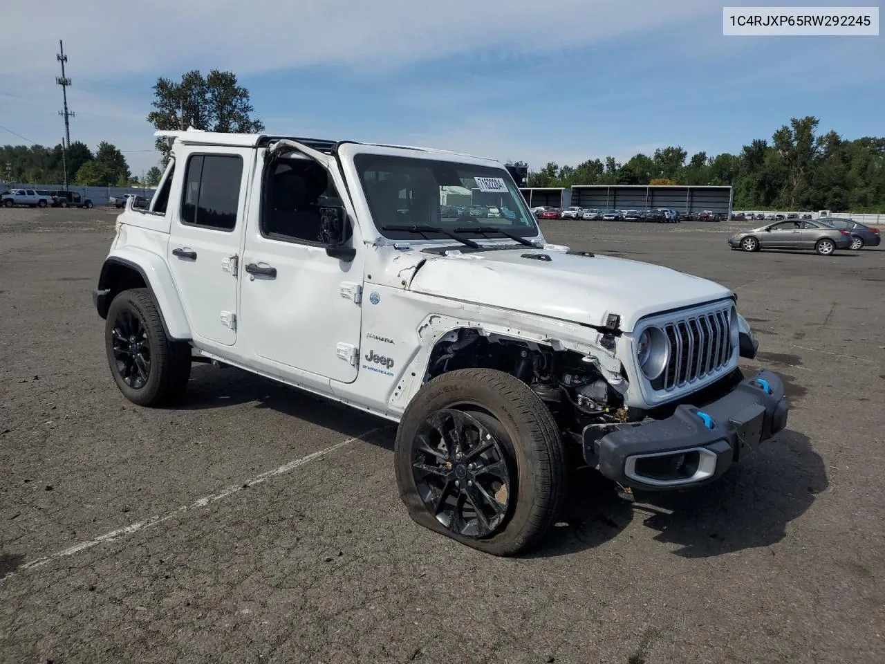 2024 Jeep Wrangler Sahara 4Xe VIN: 1C4RJXP65RW292245 Lot: 71622284