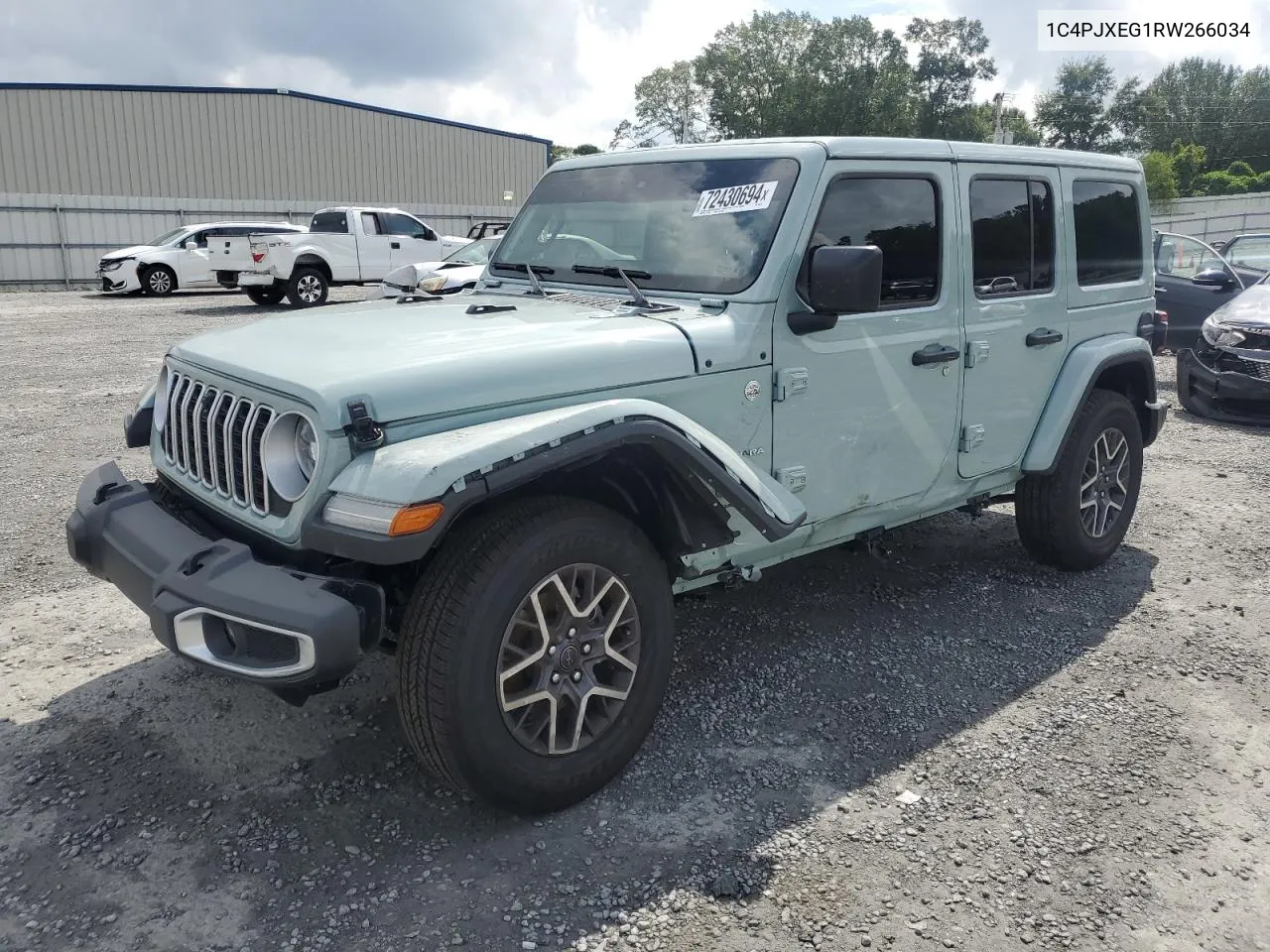 2024 Jeep Wrangler Sahara VIN: 1C4PJXEG1RW266034 Lot: 72430694