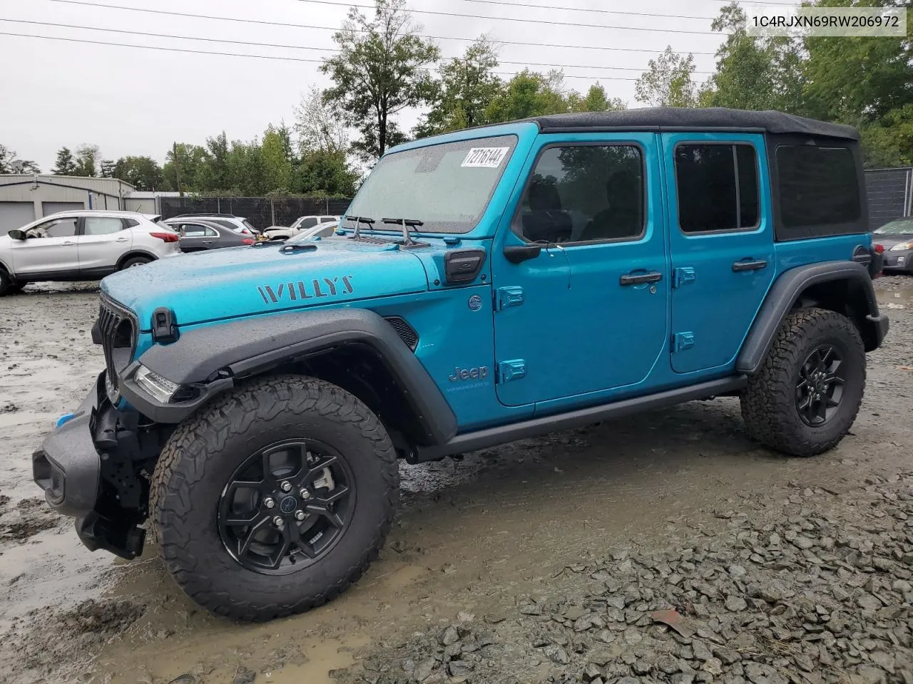 2024 Jeep Wrangler 4Xe VIN: 1C4RJXN69RW206972 Lot: 72716144