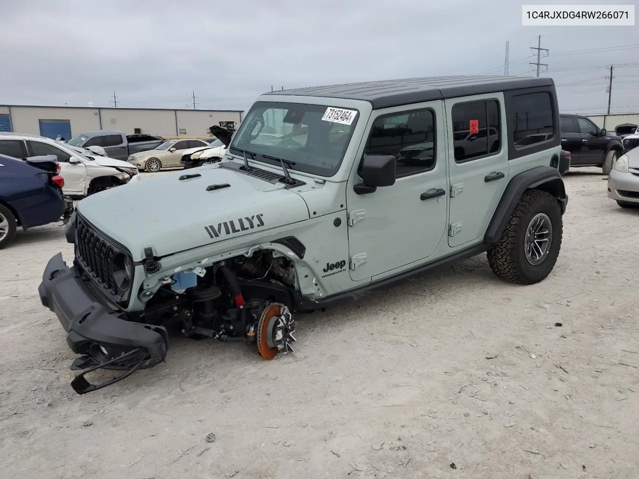 2024 Jeep Wrangler Sport VIN: 1C4RJXDG4RW266071 Lot: 73152464