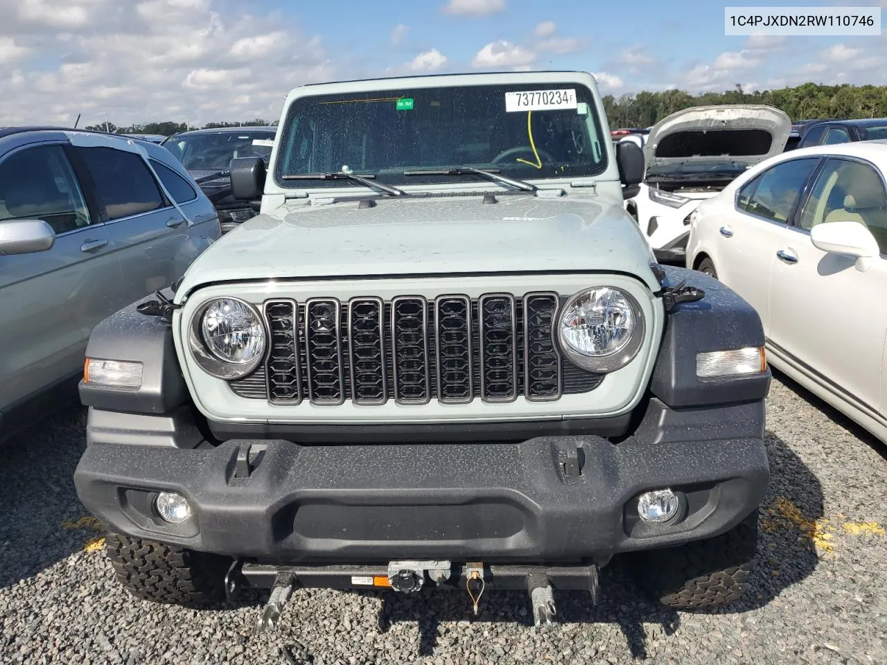 2024 Jeep Wrangler Sport VIN: 1C4PJXDN2RW110746 Lot: 73770234