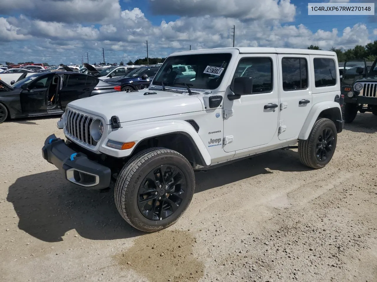 2024 Jeep Wrangler Sahara 4Xe VIN: 1C4RJXP67RW270148 Lot: 74371774