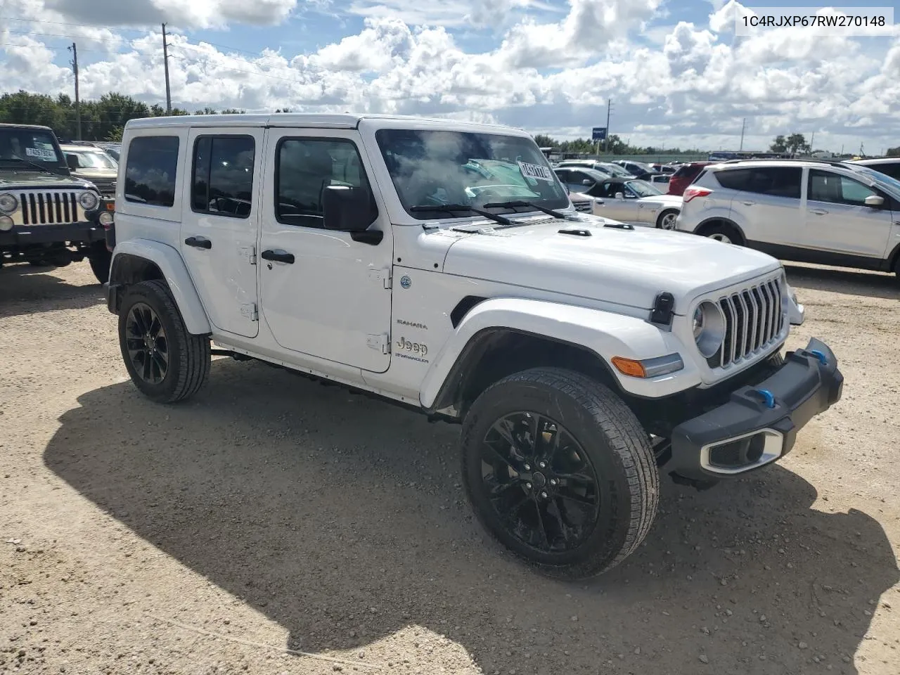 2024 Jeep Wrangler Sahara 4Xe VIN: 1C4RJXP67RW270148 Lot: 74371774