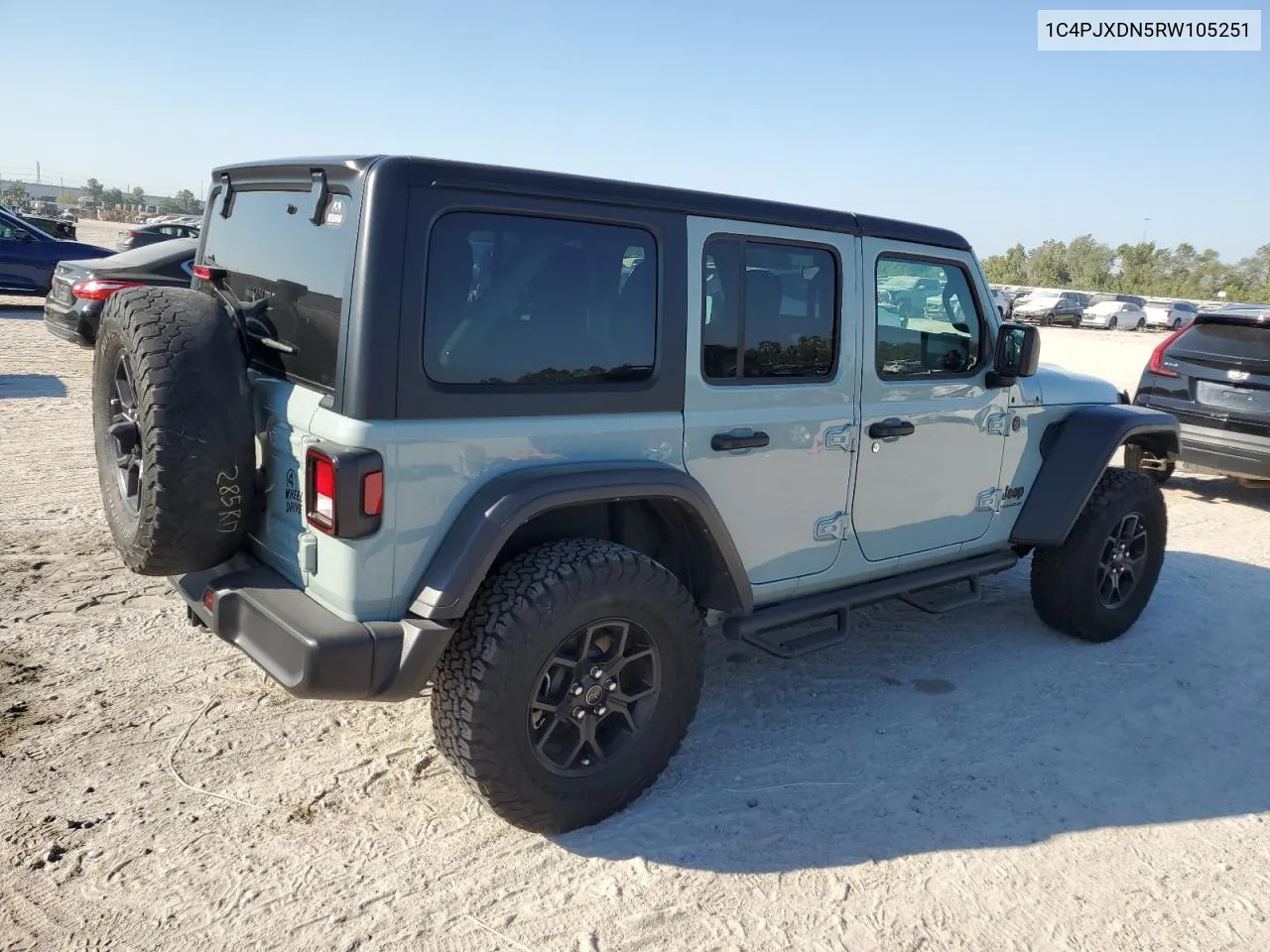 2024 Jeep Wrangler Sport VIN: 1C4PJXDN5RW105251 Lot: 74675374