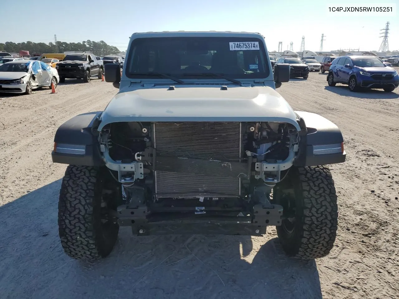 2024 Jeep Wrangler Sport VIN: 1C4PJXDN5RW105251 Lot: 74675374