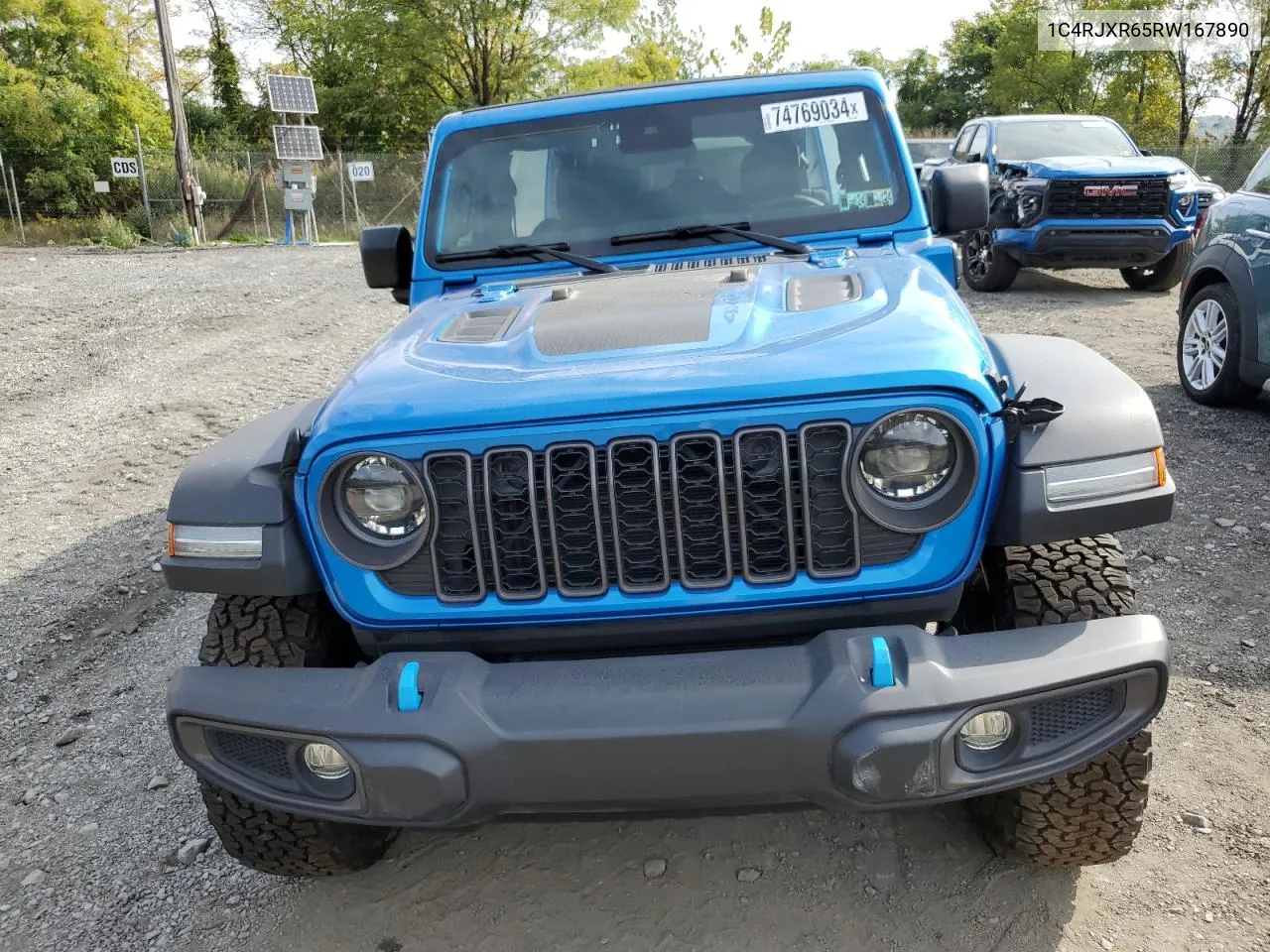 2024 Jeep Wrangler Rubicon 4Xe VIN: 1C4RJXR65RW167890 Lot: 74769034