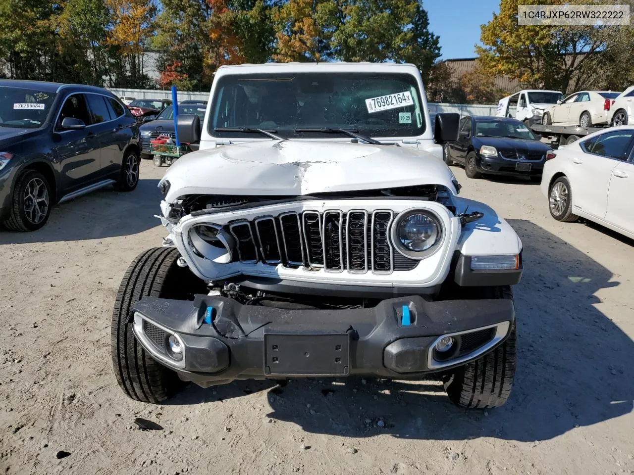 2024 Jeep Wrangler Sahara 4Xe VIN: 1C4RJXP62RW322222 Lot: 76982164