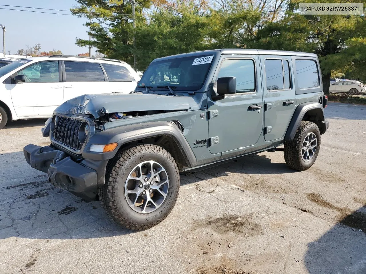 2024 Jeep Wrangler Sport VIN: 1C4PJXDG2RW263371 Lot: 77435124