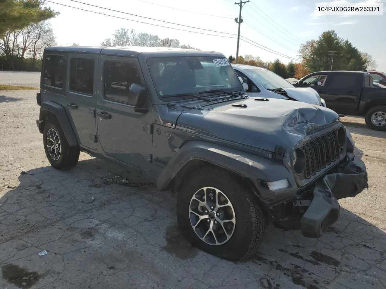 2024 Jeep Wrangler Sport VIN: 1C4PJXDG2RW263371 Lot: 77435124