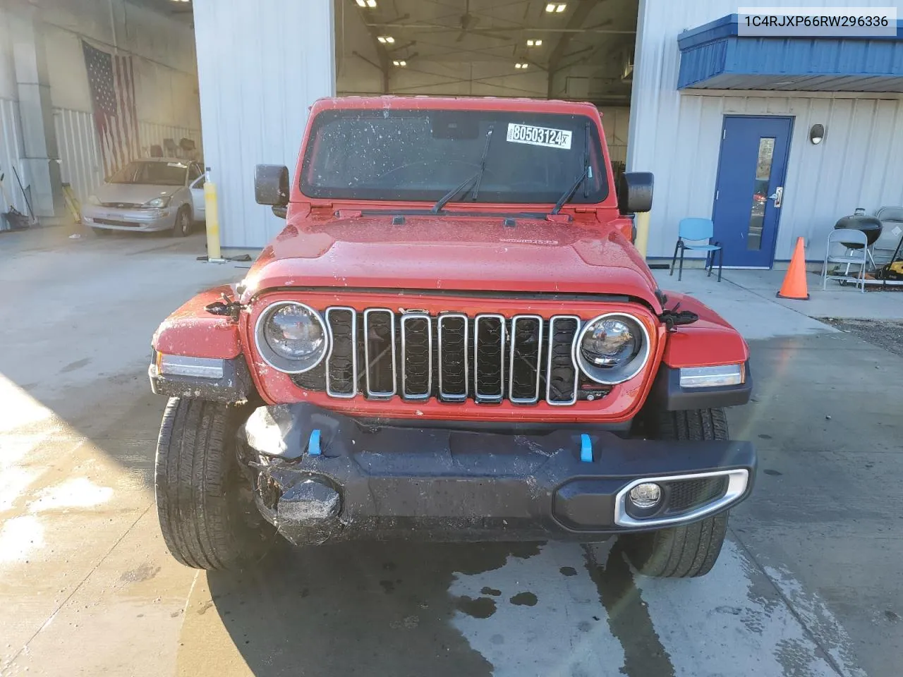 2024 Jeep Wrangler Sahara 4Xe VIN: 1C4RJXP66RW296336 Lot: 80503124