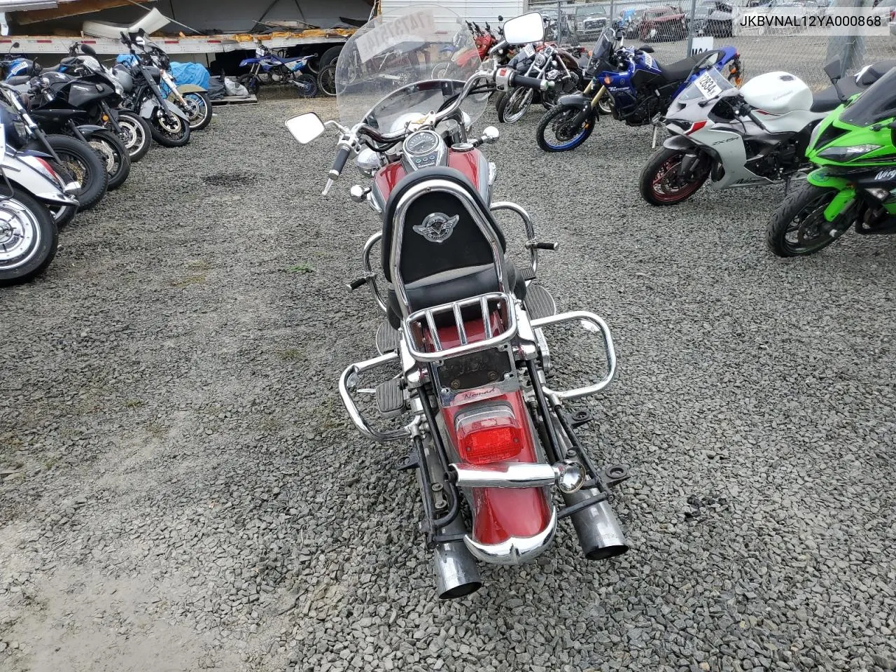 2000 Kawasaki Vn1500 L VIN: JKBVNAL12YA000868 Lot: 74737514