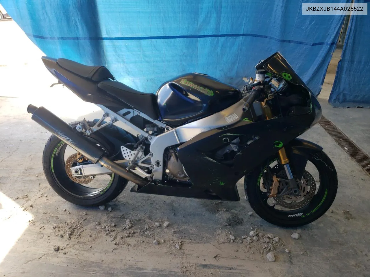 2004 Kawasaki Zx636 B1 VIN: JKBZXJB144A025522 Lot: 74439264