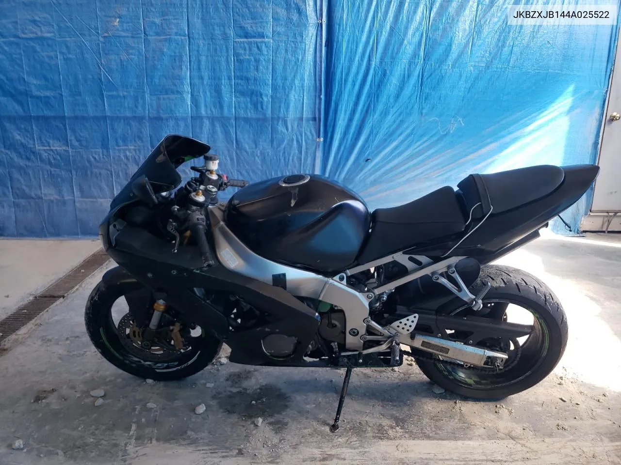 2004 Kawasaki Zx636 B1 VIN: JKBZXJB144A025522 Lot: 74439264