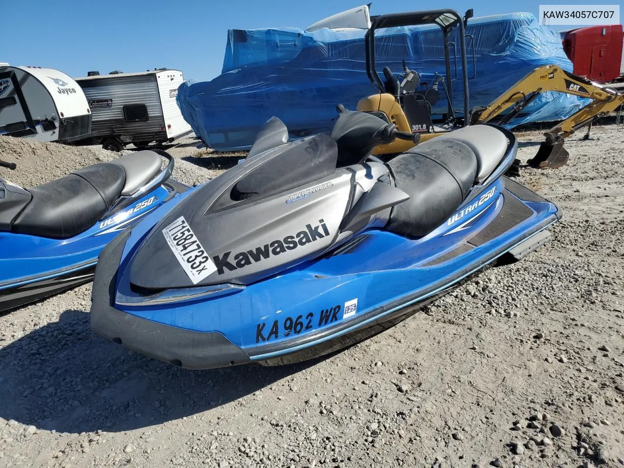 2007 Kawasaki Jet Ski VIN: KAW34057C707 Lot: 71584733