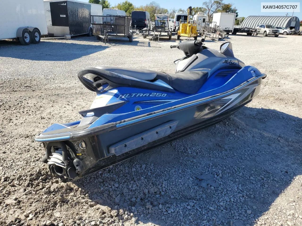 2007 Kawasaki Jet Ski VIN: KAW34057C707 Lot: 71584733