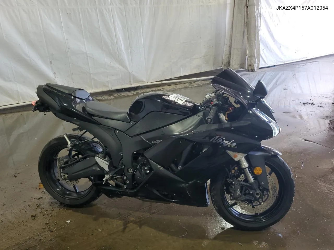 2007 Kawasaki Zx600 P VIN: JKAZX4P157A012054 Lot: 73095654