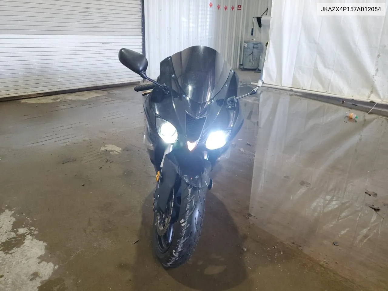 2007 Kawasaki Zx600 P VIN: JKAZX4P157A012054 Lot: 73095654