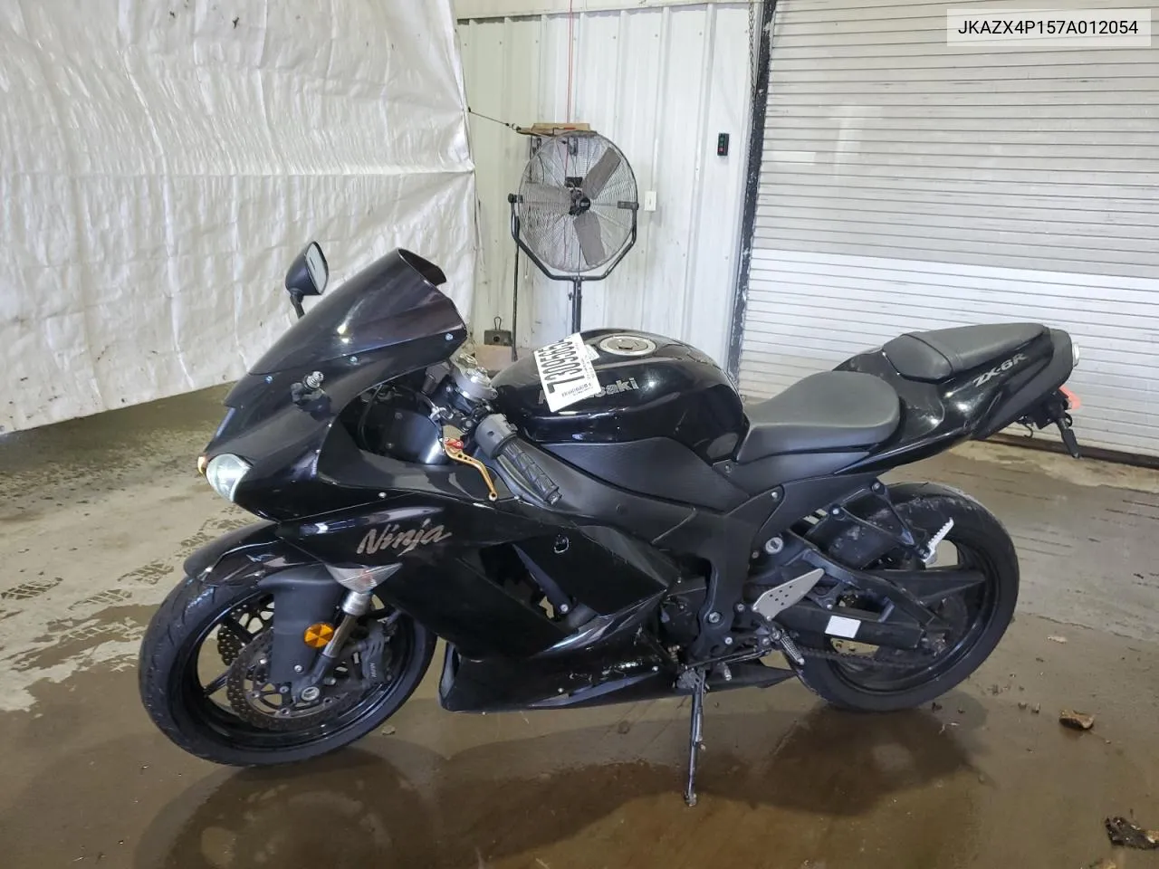 2007 Kawasaki Zx600 P VIN: JKAZX4P157A012054 Lot: 73095654