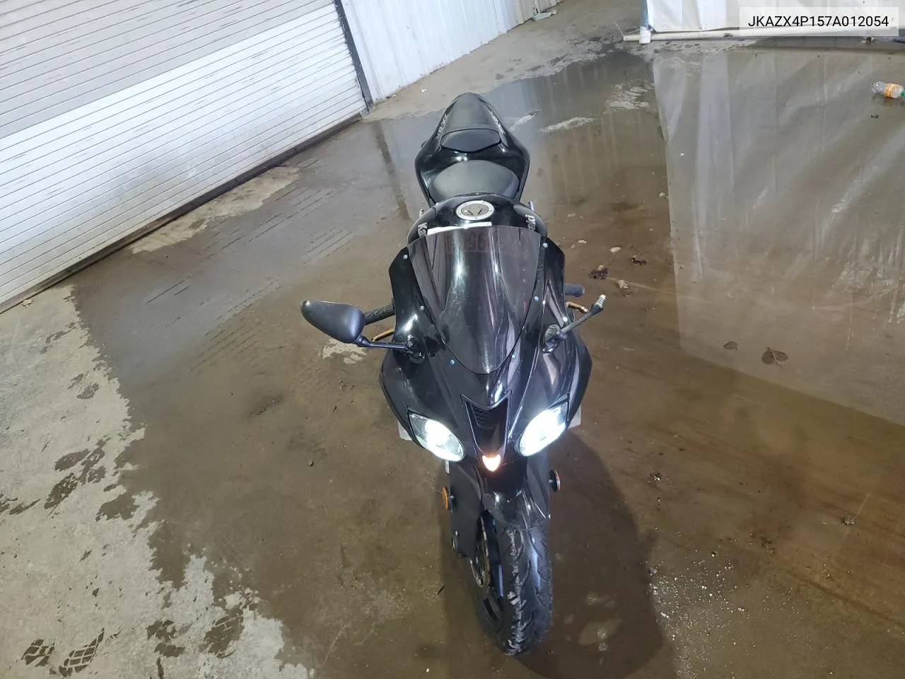 2007 Kawasaki Zx600 P VIN: JKAZX4P157A012054 Lot: 73095654